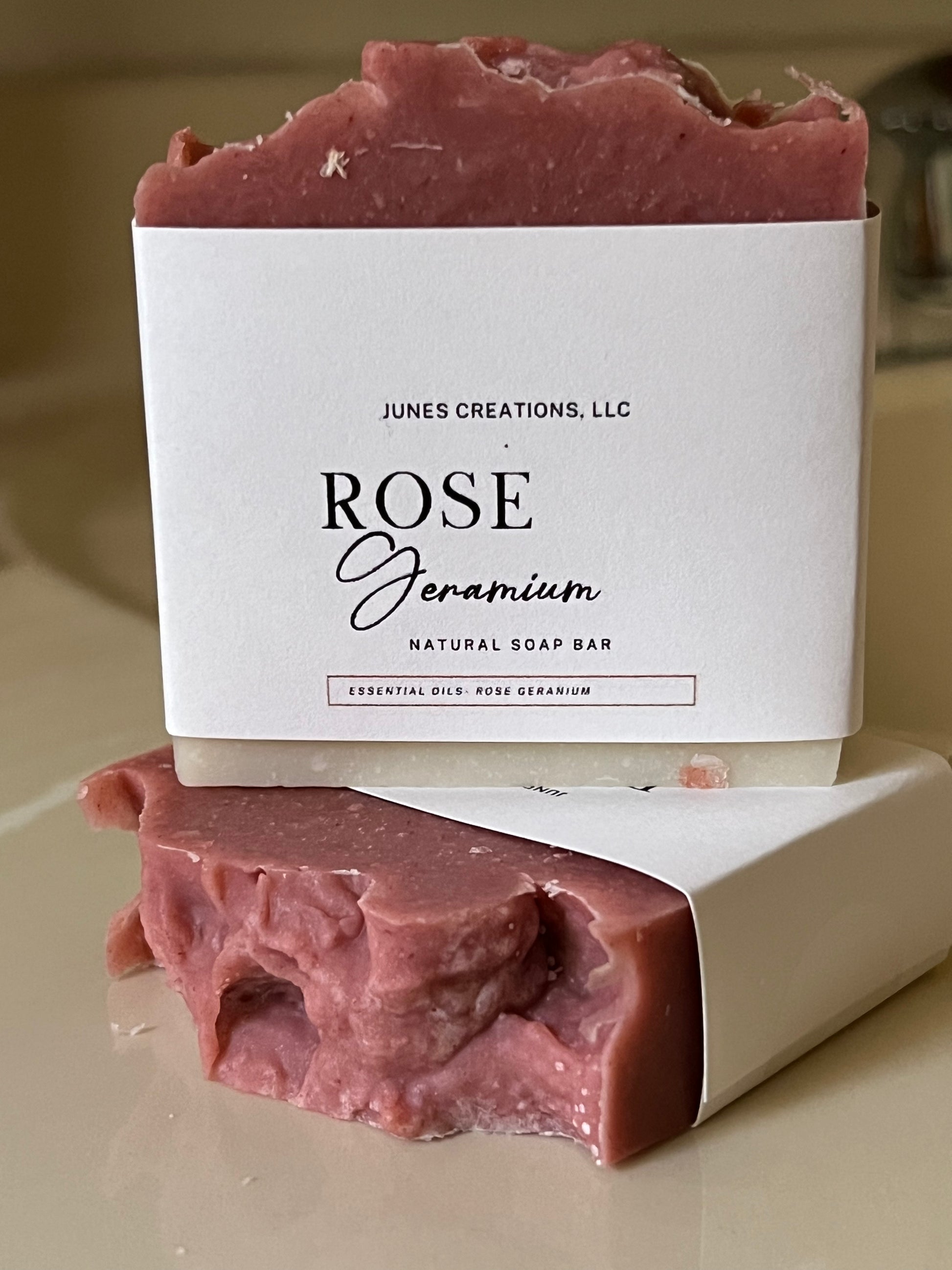 Rose Geranium Handmade Soap