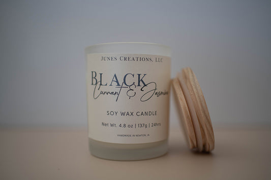 Black Currant & Jasmine 7oz Candle